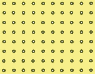 Yellow  flower pattern , flower background