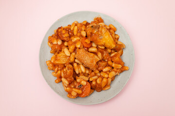 Typical portuguese dish Tripas a moda do porto