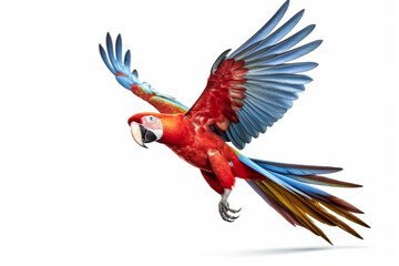 Fototapeta premium blue and yellow macaw