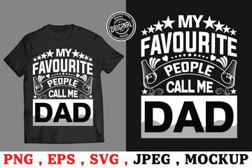 National father day t-shirt design, Graphic Template