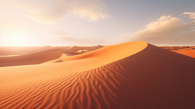 desert sand dunes © Shades3d