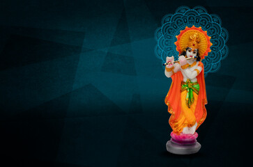 Lord Krishna Indian God Janmashtami festival holiday, Happy Krishna Janmashtami festival of India, Lord Shri Krishna's birth day