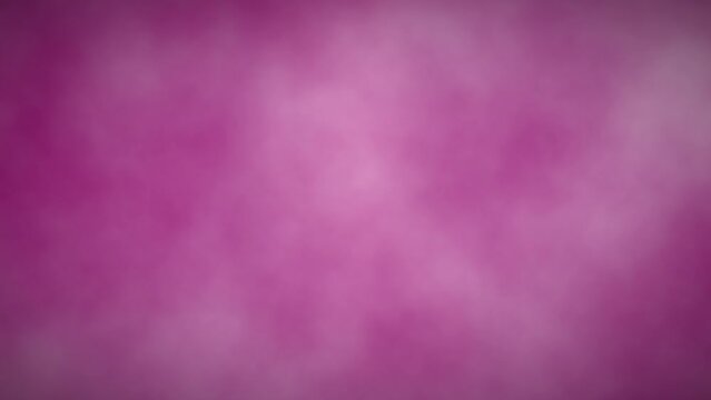 Pink cloud smoke effect background animation