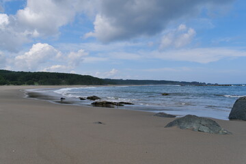 種差海岸の景色　A view of the Tanegashima Coast