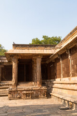 Fototapeta premium Airavatesvara Temple is a Hindu temple of Dravidian architecture located in the town of Darasuram, near Kumbakonam, Thanjavur District in the South Indian state of Tamil Nadu.