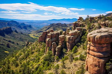 Chiricahua is a mountain range located in southeastern Arizona and southwestern New Mexico 