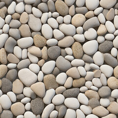 Pebble Cream and gray color Stone seamless texture