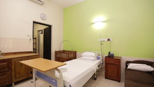 Modest Affordable Hospital Bed Room