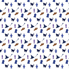 Halloween background decoration holiday elements.