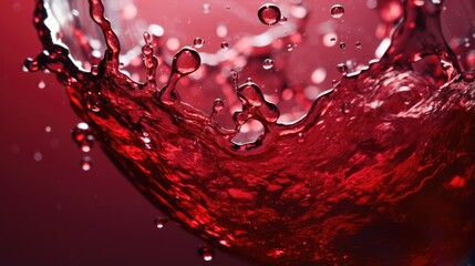 red wine spash close up - stock concepts - Powered by Adobe
