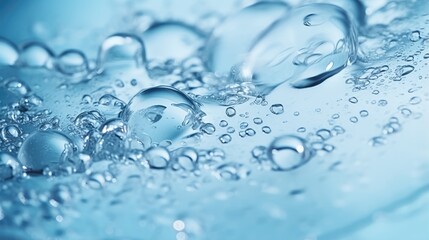 Glass of Water Overflow in macro shot - stock concepts