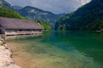 King's Lake (German: Königssee) is located in the extreme south of Germany.