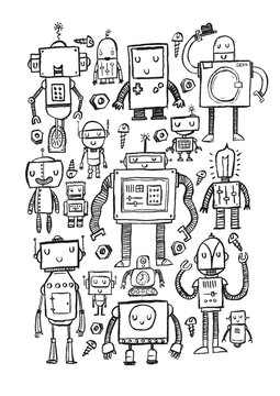 Illustrated Robots