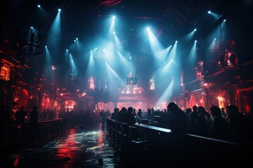 Fototapeta na wymiar image of a luxury and glamorous nightclub