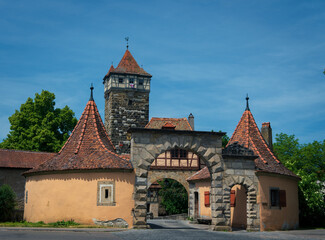 Rothenburg (German: Rothenburg ob der Tauber) is a town in the district of Ansbach in Bavaria, Germany.