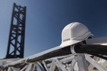 3D printing of houses. modern construction technologies