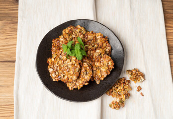 Pumpkin Seeds Cookies, Pepita Grains Biscuit, Healthy Cereal Crackers, Homemade Pumpkin Seed Cookie