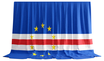 Embrace unity history with Cape Verdean 3D flags Elevate conferences culture