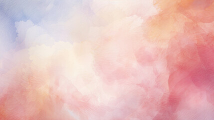 Obraz na płótnie Canvas Soft Watercolor Background with Delicate Blurs