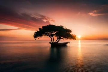  sunset on the sea © Aansa
