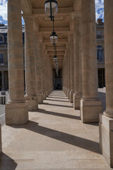 Paris, France - July 14, 2023 - The Palais-Royal is a former French royal palace