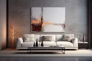 A hotel lobby with premium furniture