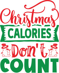 Christmas calories don't count