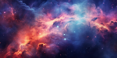Fototapeta na wymiar Nebula galaxy