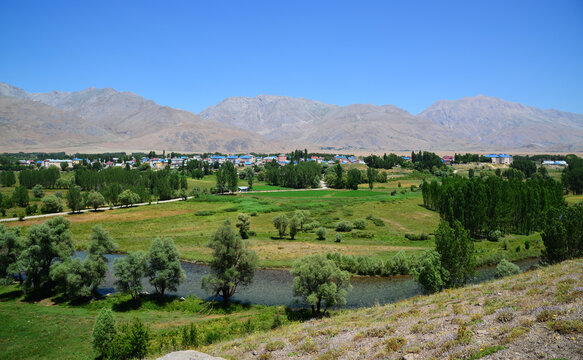 A view from Ovacik Town of Tunceli, Turkey.