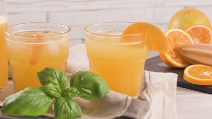 Organic orange juice