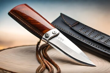 Damascus knife