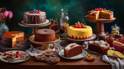 Whipping Up Delightful Creations: Explore the World of Culinary Artistry with cakes, generative AI