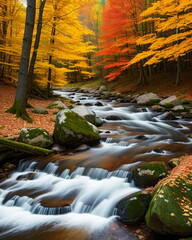 Vermont Autumn Forest