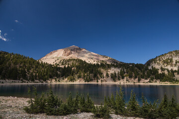 Lake Helen at Lassen Volcanic National Park, California