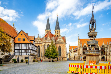 Fototapeta premium Sankt Martini Kirche, Braunschweig, Niedersachsen, Deutschland 