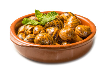 Caracoles en salsa