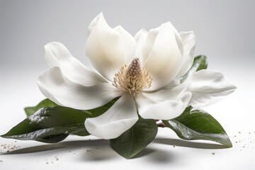 "Graceful Magnolias: Sculptures of Floral Delight." Digital produkt. Generativ ai.