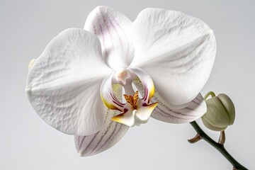 "Orchid Elegance: Nature's Exquisite Artistry in Petal Form." Digital produkt. Generativ ai.