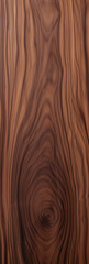 Walnut wood board piece close-up