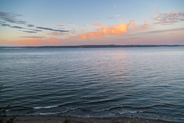Obraz premium sunset over the sea