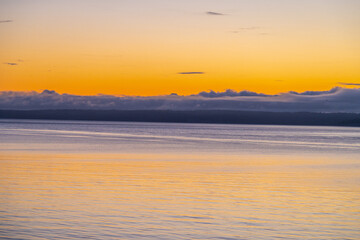 Obraz premium sunset over the sea