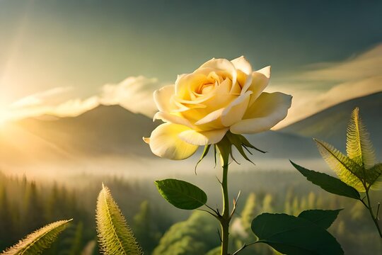 yellow rose of the sky