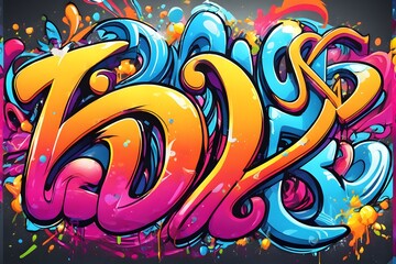 Graffiti Background, Graffiti Wallpaper, Graffiti Pattern, Street art background, graffiti art, graffiti Design, Graffiti Paint, AI Generative