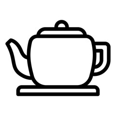 Kettle outline icon