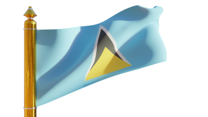 Flag of St. Lucia