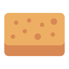 Sponge flat icon