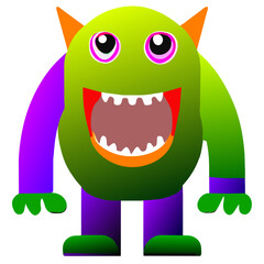 Fototapeta premium monster cartoon 