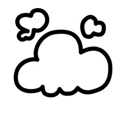 cloud line icon