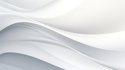Fototapeta premium Professional Wallpaper for Websites. White Shapes on a Abstract Background.
