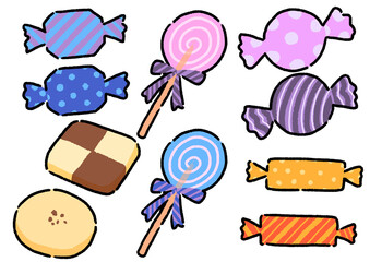 お菓子のイラスト